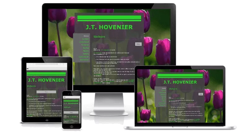 J.T. Hovenier - Webdesign